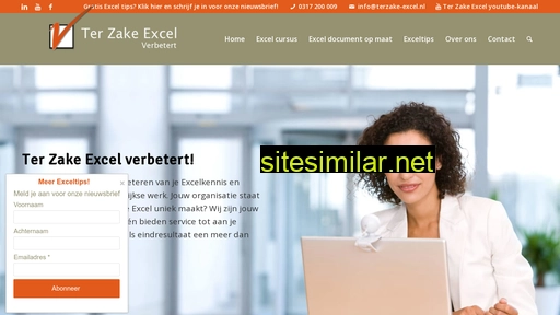 terzake-excel.nl alternative sites