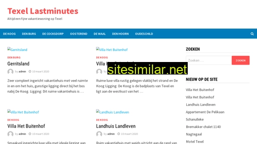 texel-lastminutes.nl alternative sites