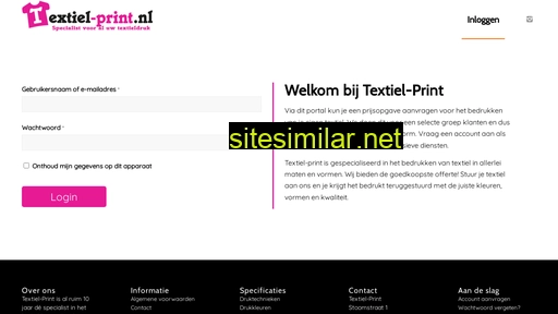 textiel-print.nl alternative sites