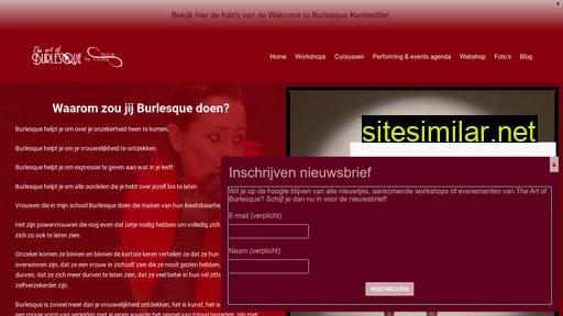 theartofburlesque.nl alternative sites
