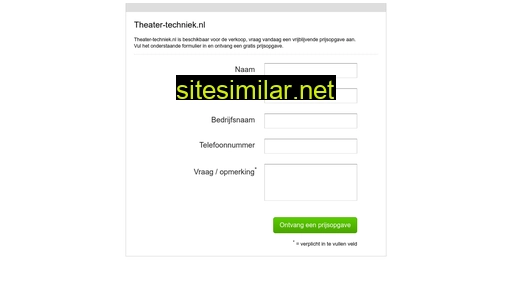 theater-techniek.nl alternative sites