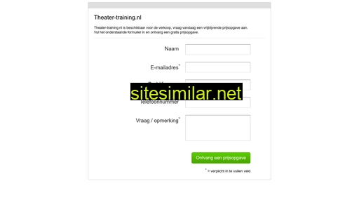 theater-training.nl alternative sites