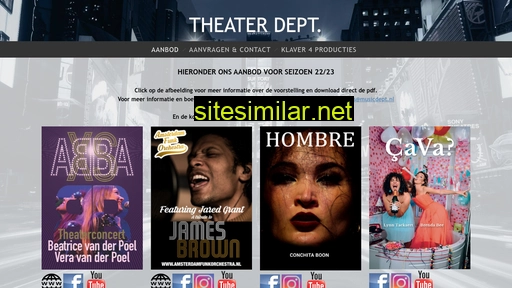 theaterdept.nl alternative sites