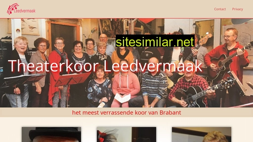 theaterkoor-leedvermaak.nl alternative sites