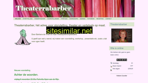 theaterrabarber.nl alternative sites