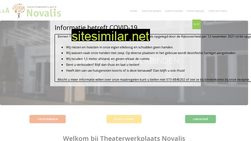 theaterwerkplaatsnovalis.nl alternative sites