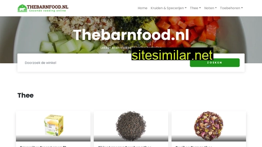 thebarnfood.nl alternative sites