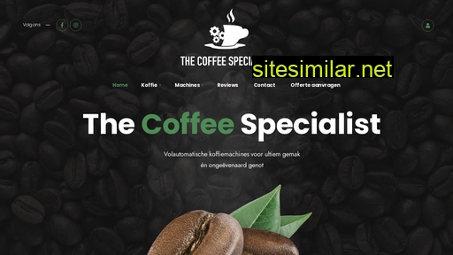 Thecoffeespecialist similar sites