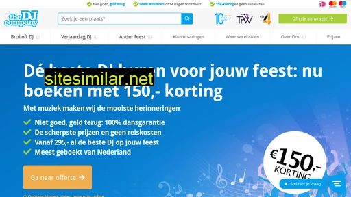 thedjcompany.nl alternative sites