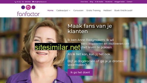 thefanfactor.nl alternative sites