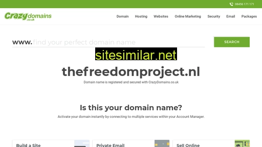 Thefreedomproject similar sites