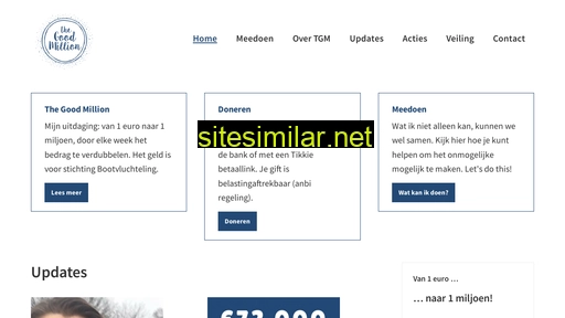 thegoodmillion.nl alternative sites