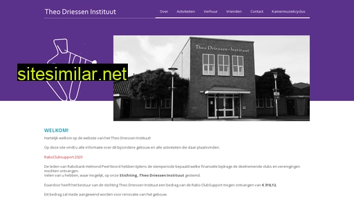 theodriesseninstituut.nl alternative sites