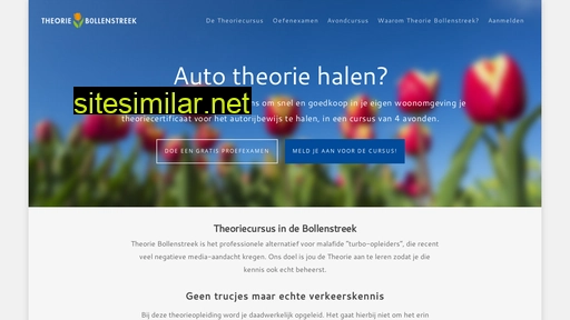 theoriebollenstreek.nl alternative sites