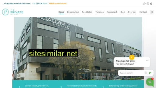 theprivatehairclinic.nl alternative sites