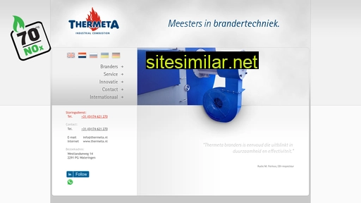 thermeta.nl alternative sites