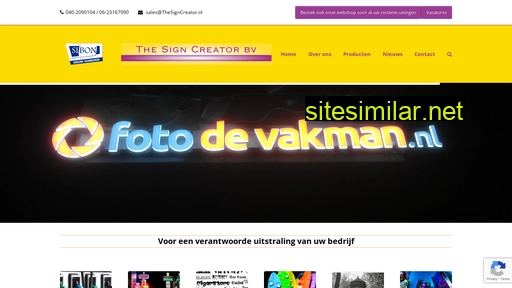 thesigncreator.nl alternative sites