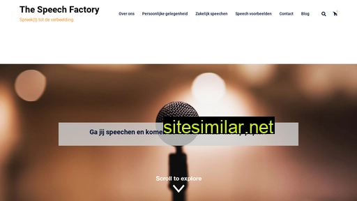 thespeechfactory.nl alternative sites