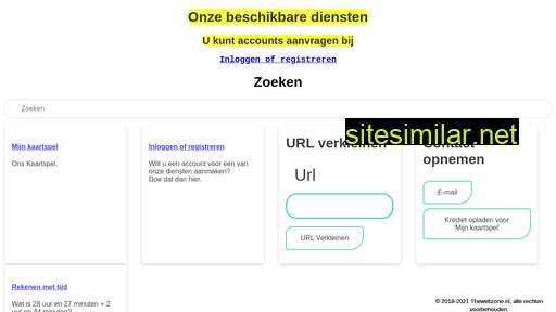 thewebzone.nl alternative sites