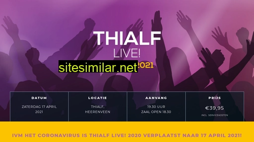 thialf-live.nl alternative sites