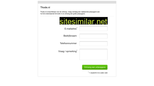 thode.nl alternative sites