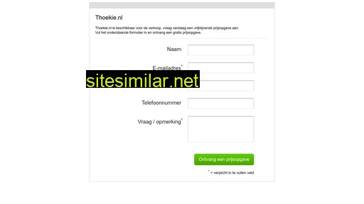 thoekie.nl alternative sites