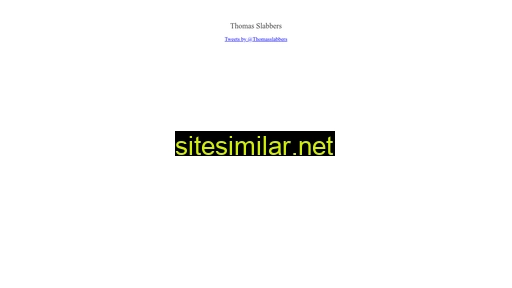 thomasslabbers.nl alternative sites