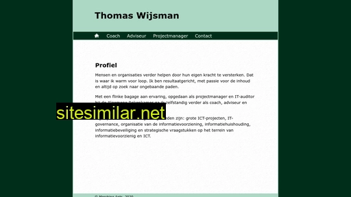 thomaswijsman.nl alternative sites