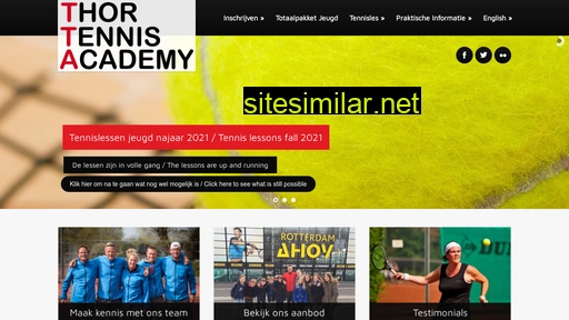 thortennisacademy.nl alternative sites