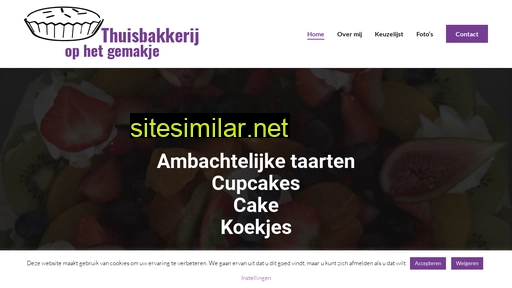 thuisbakkerijophetgemakje.nl alternative sites
