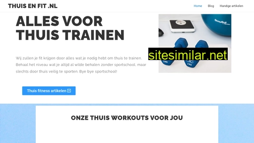 thuisenfit.nl alternative sites