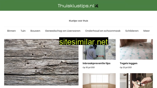 thuisklustips.nl alternative sites