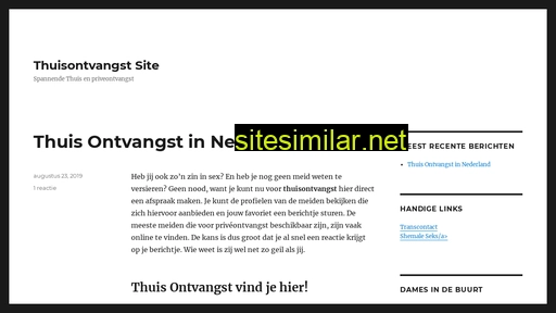 thuisontvangstsite.nl alternative sites