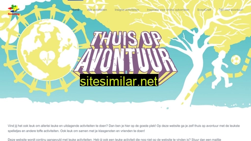 thuisopavontuur.nl alternative sites