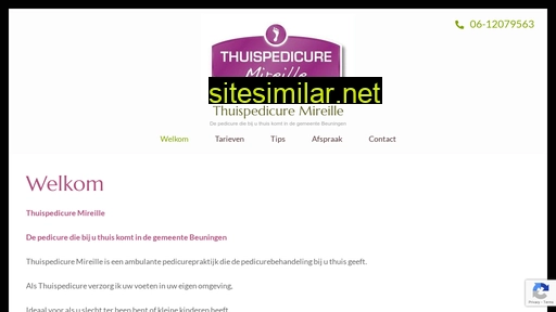 thuispedicuremireille.nl alternative sites