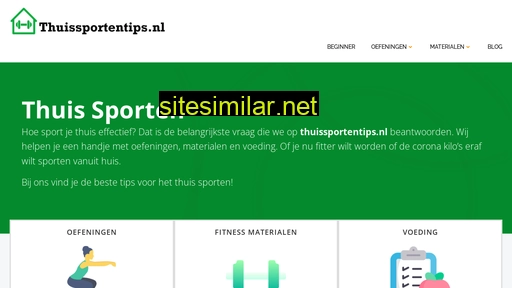 thuissportentips.nl alternative sites