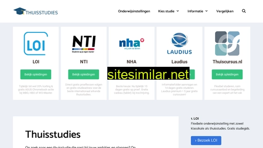 thuisstudiezoeken.nl alternative sites