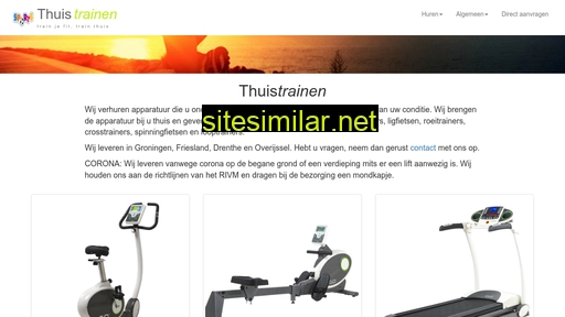 thuistrainen.nl alternative sites