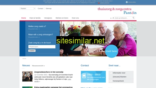 thuiszorgpantein.nl alternative sites