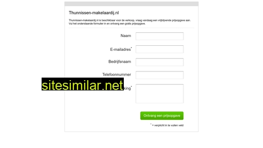 thunnissen-makelaardij.nl alternative sites