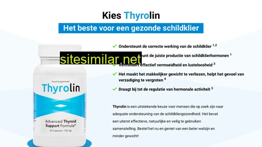 thyrolin.nl alternative sites