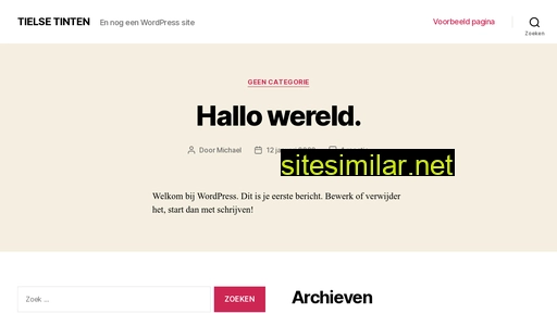 tielsetinten.nl alternative sites