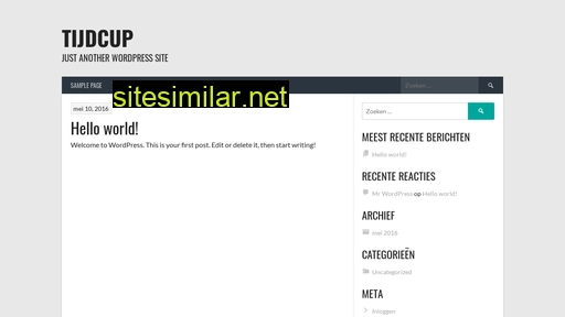 tijdcup.nl alternative sites