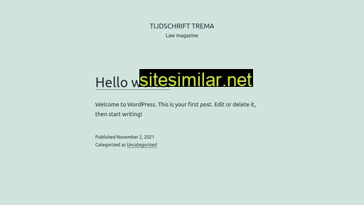 Tijdschrift-trema similar sites