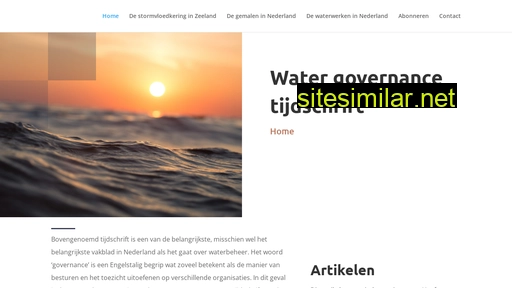 tijdschriftvoorwatergovernance.nl alternative sites