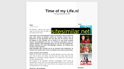timeofmylife.nl alternative sites