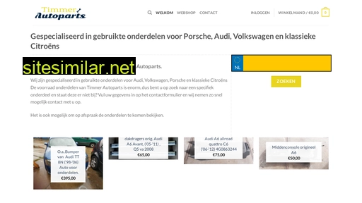 timmer-autoparts.nl alternative sites