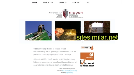 timmerbedrijfridder.nl alternative sites