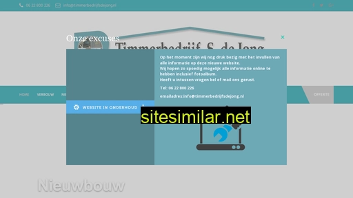 timmerbedrijfsdejong.nl alternative sites