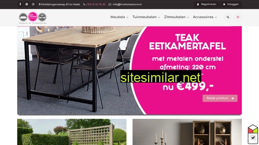 tinshomestore.nl alternative sites